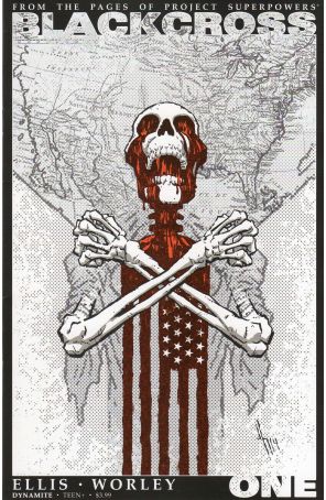 Project Superpowers: Blackcross 1D published by Dynamite with cover art by Jason Howard