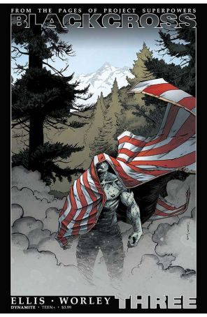 Project Superpowers: Blackcross 3B published by Dynamite with cover art by Declan Shalvey