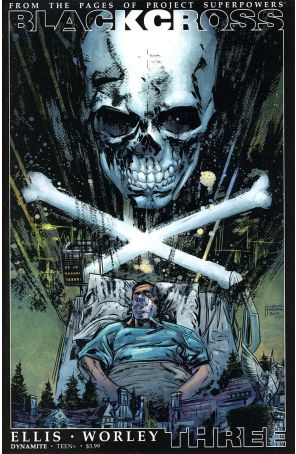 Project Superpowers: Blackcross 3C published by Dynamite with cover art by Gabriel Hardman