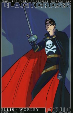 Project Superpowers: Blackcross 4A published by Dynamite with cover art by Tula Lotay