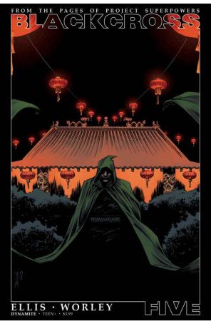 Project Superpowers: Blackcross 5B published by Dynamite with cover art by Declan Shalvey