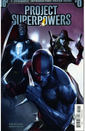 Project Superpowers: Chapter Three 0A published by Dynamite with cover art by Francesco Mattina