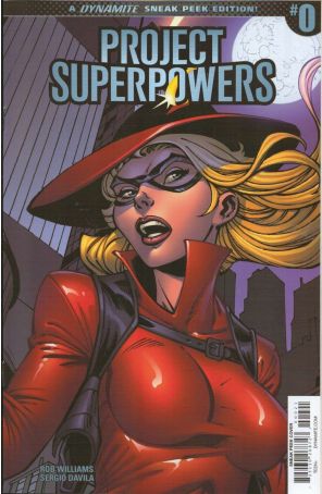 Project Superpowers: Chapter Three 0B published by Dynamite with cover art by John Royale
