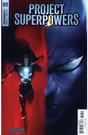 Project Superpowers: Chapter Three 1A published by Dynamite with cover art by Francesco Mattina