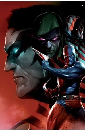 Project Superpowers: Chapter Three 2H published by Dynamite with cover art by Francesco Mattina