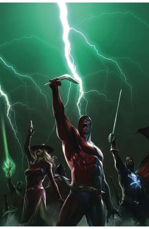 Project Superpowers: Chapter Three 4G published by Dynamite with cover art by Francesco Mattina