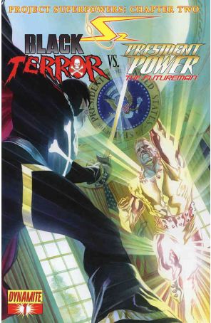 Project Superpowers: Chapter Two 1B published by Dynamite with cover art by Alex Ross