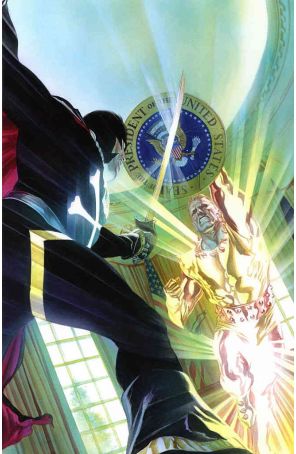 Project Superpowers: Chapter Two 1 (Virgin variant) published by Dynamite with cover art by Stephen Segovia
