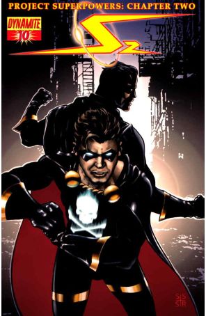 Project Superpowers: Chapter Two 10B published by Dynamite with cover art by Stephen Sadowski