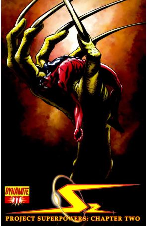 Project Superpowers: Chapter Two 11B published by Dynamite with cover art by Stephen Sadowski