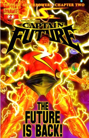 Project Superpowers: Chapter Two 2A published by Dynamite with cover art by Alex Ross