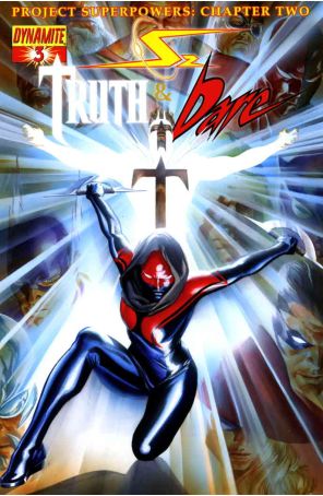 Project Superpowers: Chapter Two 3A published by Dynamite with cover art by Alex Ross