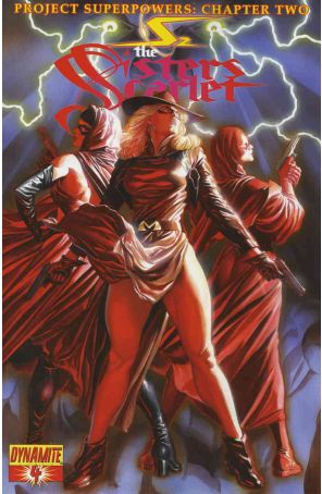 Project Superpowers: Chapter Two 4A published by Dynamite with cover art by Alex Ross