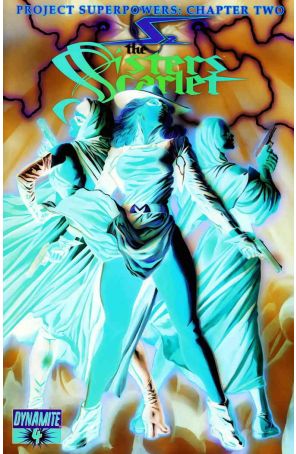 Project Superpowers: Chapter Two 4D published by Dynamite with cover art by Alex Ross