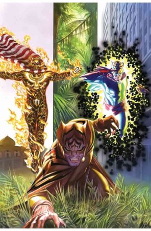 Project Superpowers: Chapter Two 7 (Virgin variant) published by Dynamite with cover art by Alex Ross