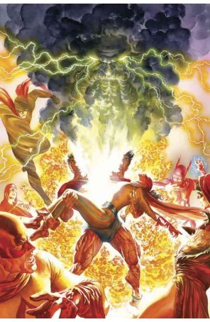 Project Superpowers: Chapter Two 8C published by Dynamite with cover art by Alex Ross