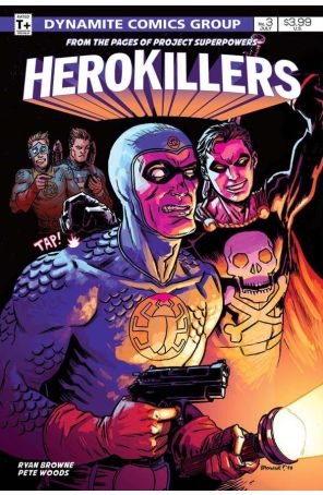 Project Superpowers: Hero Killers 3B published by Dynamite with cover art by Ryan Browne