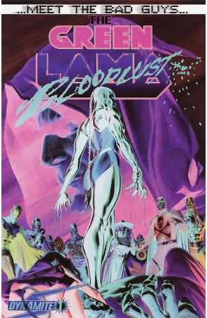 Project Superpowers: Meet the Bad Guys 1 (Negative) published by Dynamite with cover art by Alex Ross