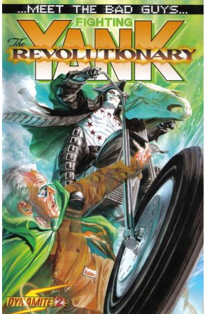 Project Superpowers: Meet the Bad Guys 2 published by Dynamite with cover art by Alex Ross