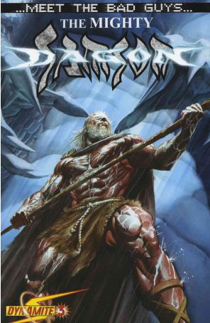 Project Superpowers: Meet the Bad Guys 3 published by Dynamite with cover art by Alex Ross