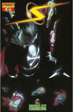 Project Superpowers 0F published by Dynamite with cover art by Alex Ross