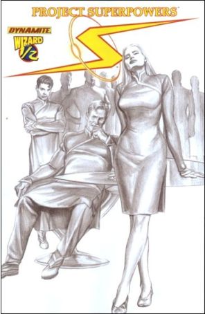Project Superpowers 0.5A published by Dynamite with cover art by Alex Ross
