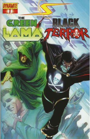 Project Superpowers 1A published by Dynamite with cover art by Alex Ross