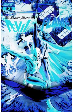 Project Superpowers 2B published by Dynamite with cover art by Alex Ross