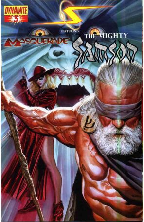 Project Superpowers 3A published by Dynamite with cover art by Alex Ross