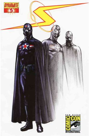 Project Superpowers 5E published by Dynamite with cover art by Alex Ross