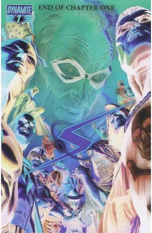 Project Superpowers 7B published by Dynamite with cover art by Alex Ross