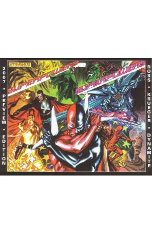 Project Superpowers Ashcan 1 published by Dynamite
