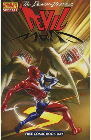Project Superpowers FCBD 2008 published by Dynamite with cover art by Alex Ross