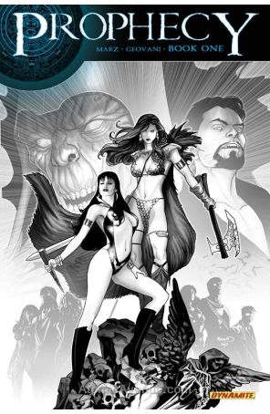 Prophecy 1A published by Dynamite with cover art by Paul Renaud