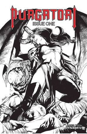 Purgatori (Dynamite, Vol. 2) 1F published by Dynamite with cover art by Carlo Pagulayan