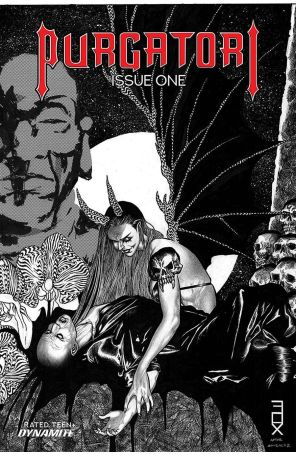 Purgatori (Dynamite, Vol. 2) 1G published by Dynamite with cover art by Russell Fox