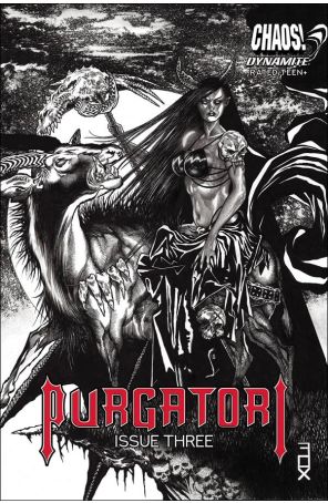 Purgatori (Dynamite, Vol. 2) 3F published by Dynamite with cover art by Russell Fox