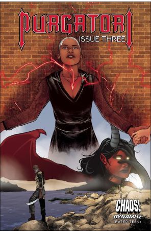 Purgatori (Dynamite, Vol. 2) 3L published by Dynamite with cover art by Alvaro Sarraseca