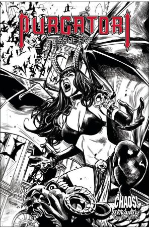 Purgatori (Dynamite, Vol. 2) 5E published by Dynamite with cover art by Michael Sta. Maria