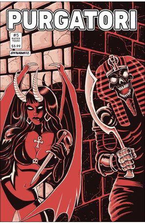 Purgatori (Dynamite, Vol. 2) 5J published by Dynamite with cover art by Ken Haeser