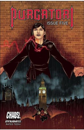 Purgatori (Dynamite, Vol. 2) 5L published by Dynamite with cover art by Alvaro Sarraseca