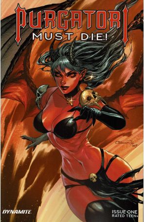 Purgatori Must Die 1A published by Dynamite with cover art by Collette Turner