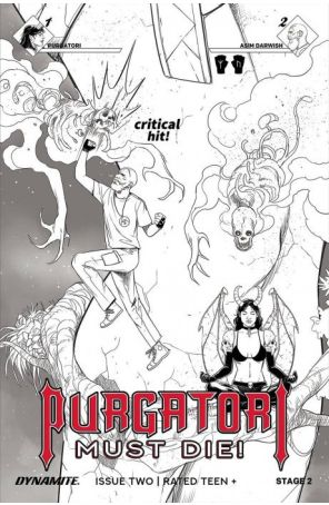 Purgatori Must Die 2M published by Dynamite with cover art by Alvaro Sarraseca