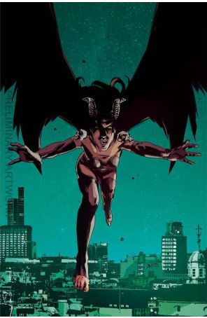 Purgatori Must Die 5H published by Dynamite with cover art by Antonio Fuso