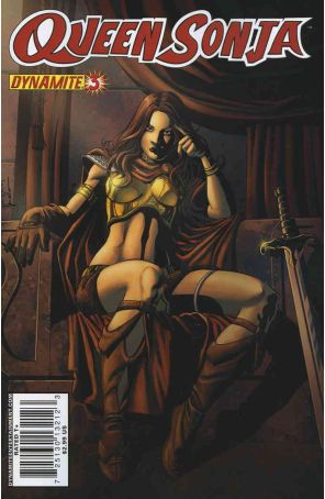 Queen Sonja 3C published by Dynamite with cover art by Jackson Herbert