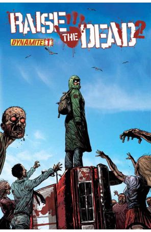 Raise the Dead II 1B published by Dynamite with cover art by Guiu Violanova