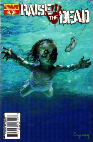Raise the Dead 4A published by Dynamite with cover art by Arthur Suydam