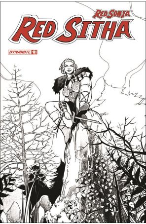 Red Sitha 1G published by Dynamite with cover art by Valentina Pinti