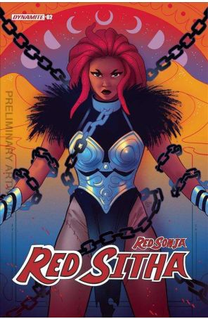 Red Sitha 2C published by Dynamite with cover art by Paulina Ganucheau