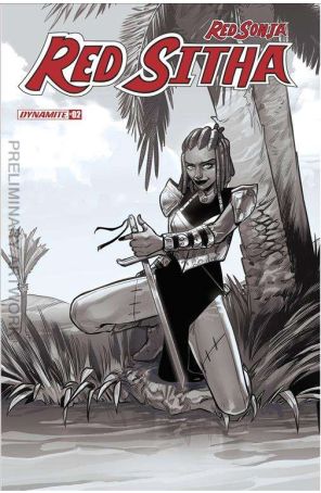 Red Sitha 2F published by Dynamite with cover art by Valentina Pinti